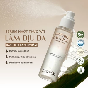 Serum Dạng Xịt Nhớt Thực Vật DaoiDa Làm Dịu Dành Cho Da Khô Căng, Nhạy Cảm Trouble Calming Serum Mist 100ML