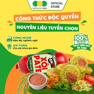 Combo 5 Cây Xôi Nếp Pate Muối Rắc Hành Phi Siuto Vietinter Foods (Cây 85g)