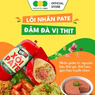 Combo 5 Cây Xôi Nếp Pate Muối Rắc Hành Phi Siuto Vietinter Foods (Cây 85g)