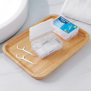 Tăm Chỉ Nha Khoa 2 Đầu Tăm Xỉa Răng Kèm Chỉ Vệ Sinh Kẽ Răng Chân Nướu Sạch Sẽ