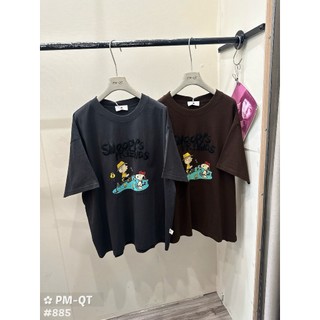 Áo Thun Nữ Snoopy Họa Tiết Form Rộng QCCC Cao Cấp