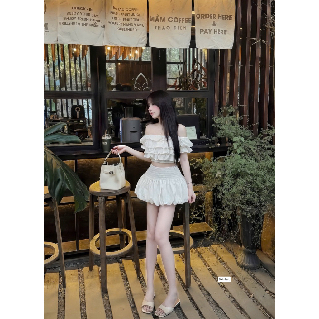 set trễ vai xinh Sm
