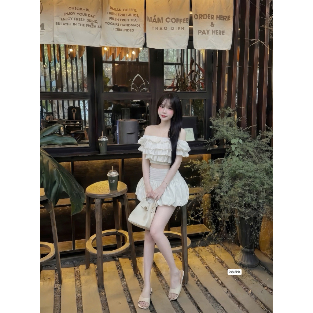set trễ vai xinh Sm