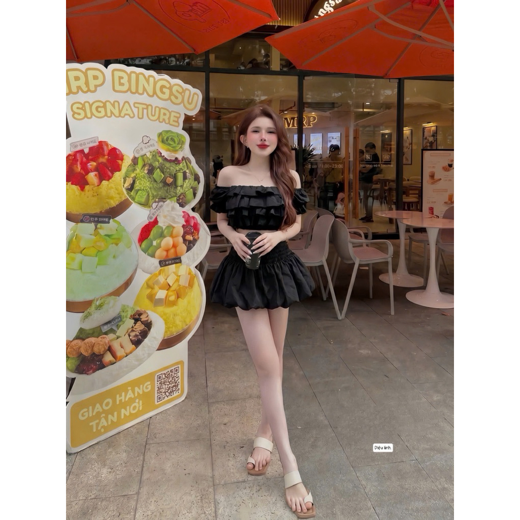 set trễ vai xinh Sm