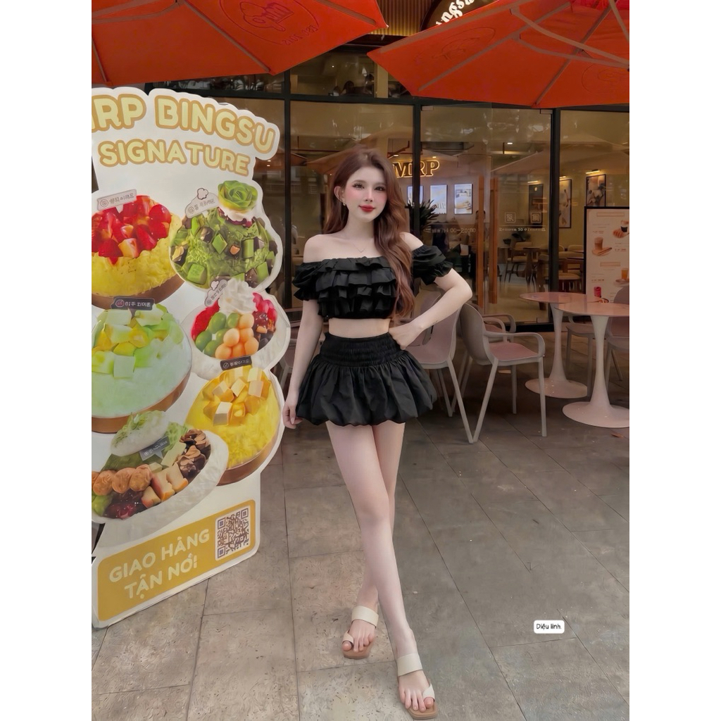 set trễ vai xinh Sm