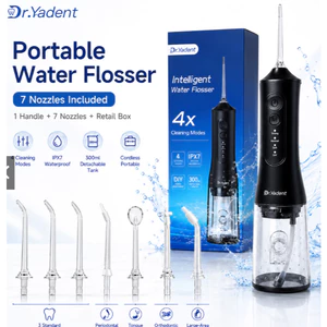 Dr.Yadent YD06 Máy tưới nước uống không dây WaterFlosser 300ML (thanh lý mới 100%)