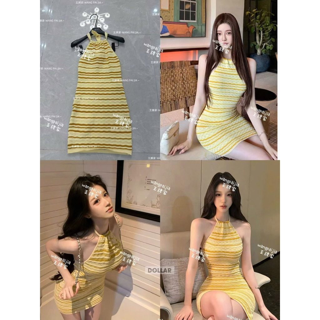 Váy yếm kẻ buộc dây mới về nha mng