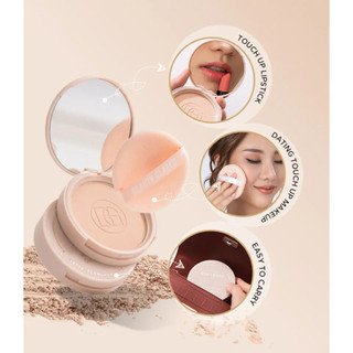 Phấn nén kiềm dầu Beauty Glazed mỏng mịn 10g
