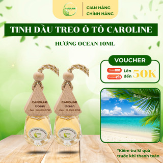 Chai treo tinh dầu Caroline 10ml Hương Ocean xua đuổi côn trùng, khử mùi hiệu quả
