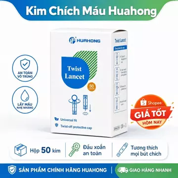 Kim lấy máu iTrust Twist Lancet – 50 chiếc | Kim lấy mẫu máu vô trùng
