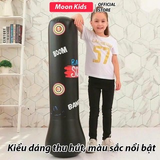 Bộ đấm bốc hơi tại nhà tặng kèm bơm cho bé cột đấm bốc bằng hơ
