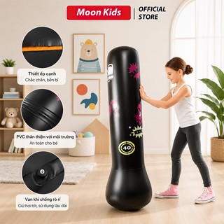 Bộ đấm bốc hơi tại nhà tặng kèm bơm cho bé cột đấm bốc bằng hơ