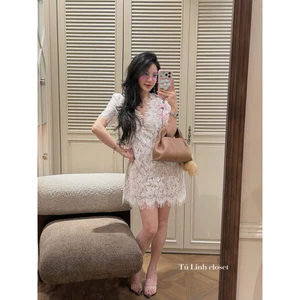 Váy ren xinh em về hang sm