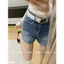 🥭Sooc jeans bling bling ✨✨ kèm belt trắng xinh xỉu 💞 e về 2 siu sang lun hàng QC loại 1 new ~