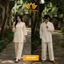 Tràng lỡ dành cho Nam Nữ Phật tử. Chất vải linen Hàn Cao cấp loại 1 mềm mát, thấm mồ hôi tốt - Tuệ Quang