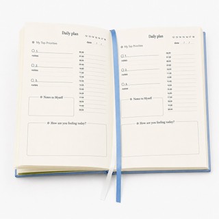 Sổ Planner Lên Kế Hoạch Hằng Ngày A5 – Daily Planner Notebook Quản Lý Công Việc, Mục Tiêu & Thời Gian Hiệu Quả.
