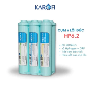 Bộ Lõi Lọc Nước Karofi Smax HP 6.2 – Chính Hãng, Gấp Đôi Hàm Lượng Hydrogen