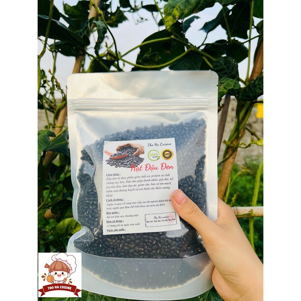 Hạt đậu đen xanh lòng organic