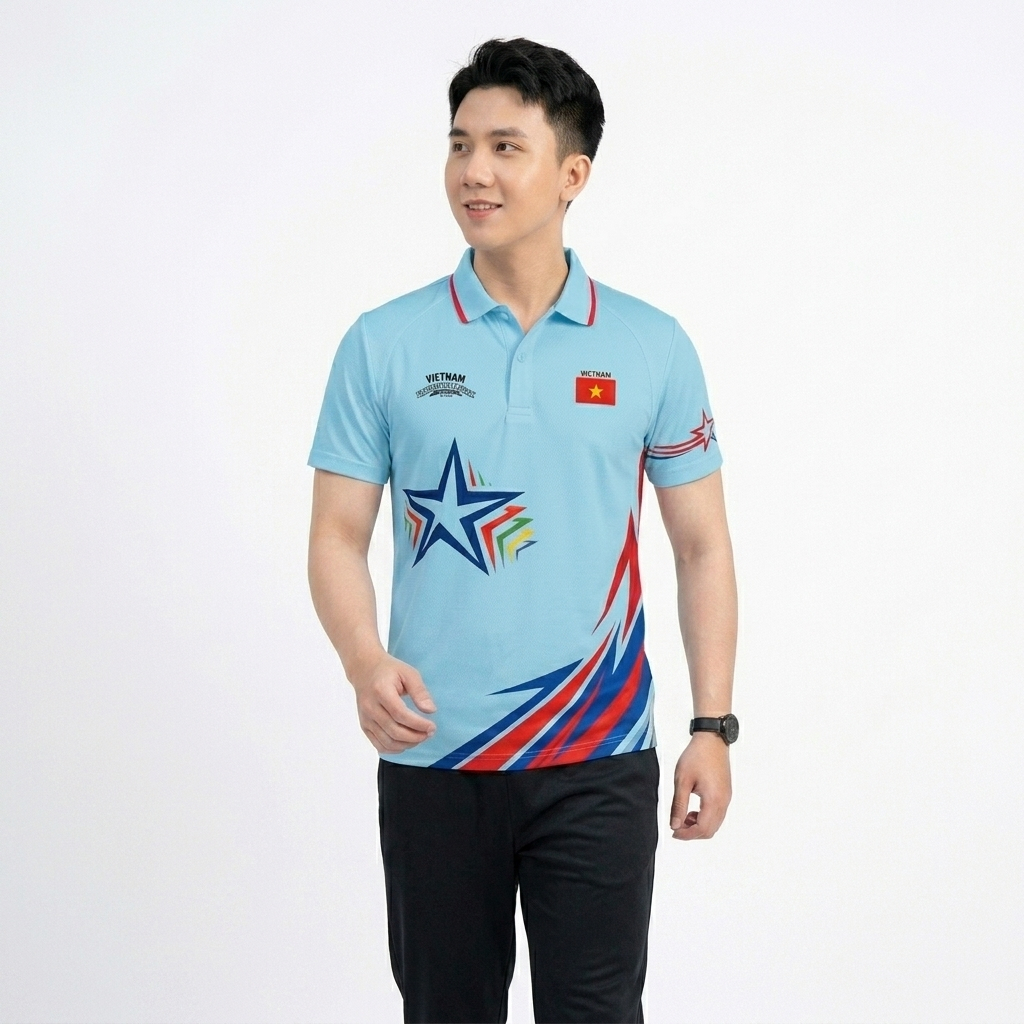 Áo Polo Nam In Cờ Việt Nam AZ FASHION Áo Thun Nam Có Cổ Thiết Kế Kỷ Niệm 80 Năm Ngày Quốc Khánh Cao Cấp Thoáng Mát
