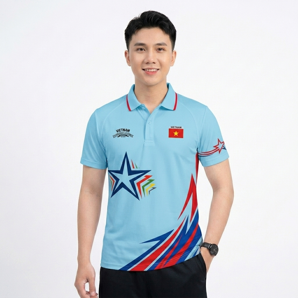 Áo Polo Nam In Cờ Việt Nam AZ FASHION Áo Thun Nam Có Cổ Thiết Kế Kỷ Niệm 80 Năm Ngày Quốc Khánh Cao Cấp Thoáng Mát