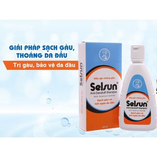 Dầu gội sạch gàu, giảm ngứa Selsun Rohto 100ml