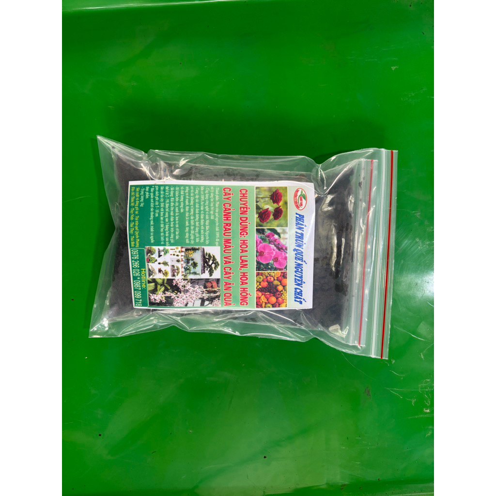 Phân trùn quế nguyên chất 100% túi 8kg (bán rẻ lấy tương tác)