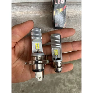 Bóng đèn pha led 2 chân 3 chân cho xe dream wave siêu sáng - phụ tùng xe máy