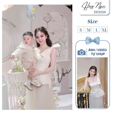 Sét cúp ngực nữ sang chảnh váy tiệc cưới sang chảnh gồm áo cúp ngực và chân váy dài hàng đẹp shop Hồng Ngọc Design