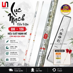 Cần Câu Tay Lục Mạch Thần Kiếm 8H Bản Săn Hàng Cần Câu Đài Câu Đơn Carbon Xoắn X Tặng Kèm Ngọn Phụ