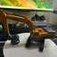 Đồ chơi mô hình xe cẩu gắp gỗ bánh xích cao su quay 360 độ bằng nhựa ABS cứng cáp, di chuyển linh hoạt, nhiều màu