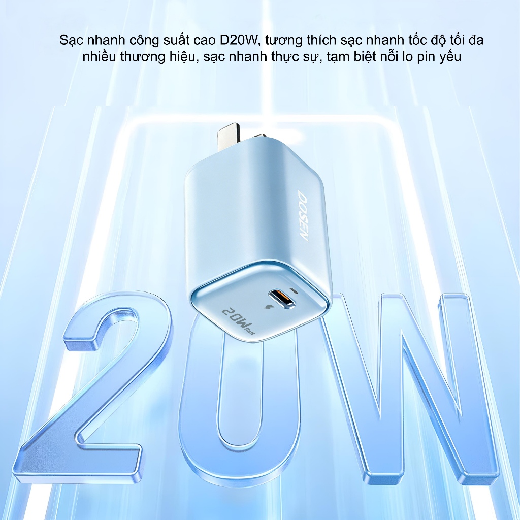 Dosen Bộ Củ Cáp Sạc Nhanh 20W An Toàn Ổn Định- Bảo Vệ Thiết Bị- Không Nóng Máy- Có Chống Nổ | BigBuy360 - bigbuy360.vn