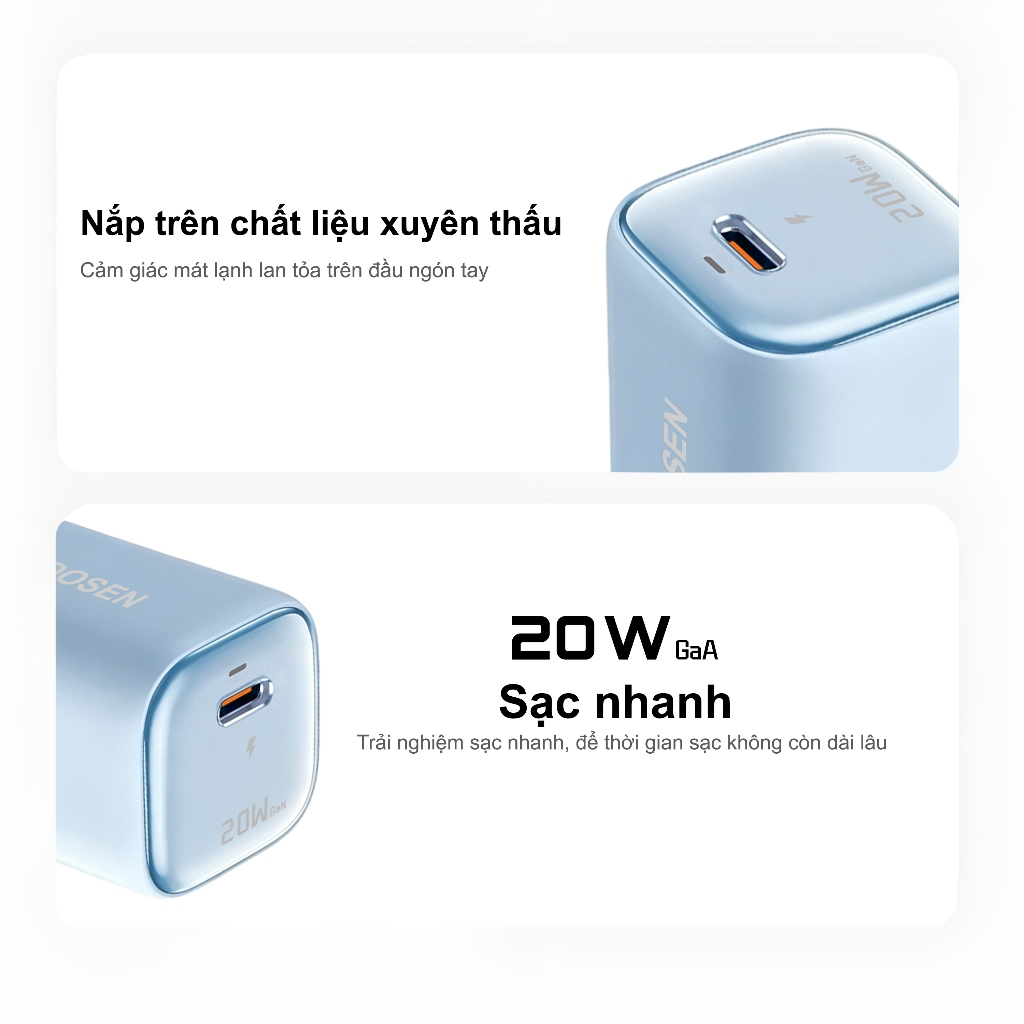Dosen Bộ Củ Cáp Sạc Nhanh 20W An Toàn Ổn Định- Bảo Vệ Thiết Bị- Không Nóng Máy- Có Chống Nổ | BigBuy360 - bigbuy360.vn