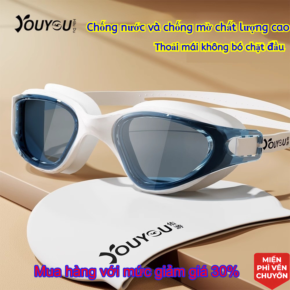 Kính Bơi Thiết Kế Giảm Đối Lực, Chống Sương Mù, Phù Hợp Cho Tập Luyện & Thi Đấu