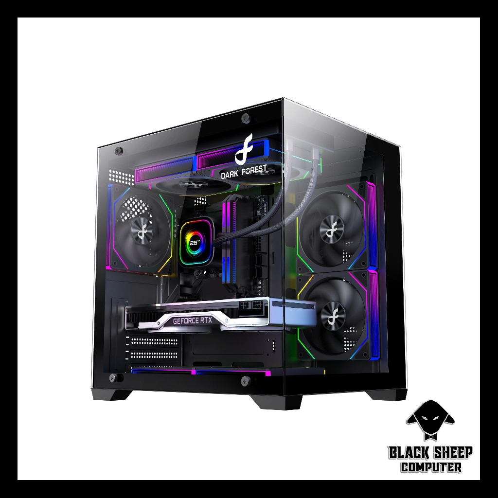 Vỏ Case DARK FOREST QUANTUM B (SẴN 5 FAN ARGB SYNC)