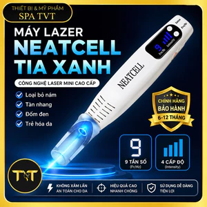 Máy Laser NeatCell Mini Đỏ Xanh Xóa Xăm, Hỗ Trợ Chăm Sóc Da, Xóa Nám Tàn Nhang