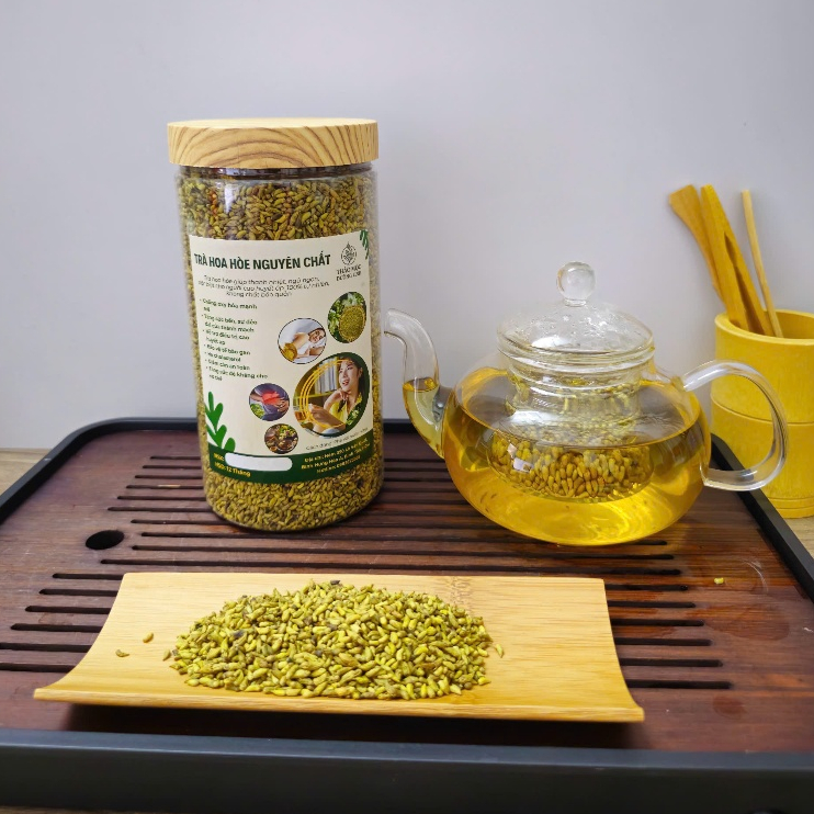 (Hàng Vip) Trà Hoa Hòe Nguyên Chất Thảo Mộc Dưỡng Linh [HỘP 500Gram] - Hỗ Trợ Giảm Cholesterol, Bền Thành Mạch, Ngủ Ngon