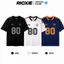 Áo Thun Lưới RICXIE Số 80 Form Rộng Unisex Oversize Couple Hot Trend 2026