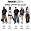 Áo Thun Lưới RICXIE Số 80 Form Rộng Unisex Oversize Couple Hot Trend 2026