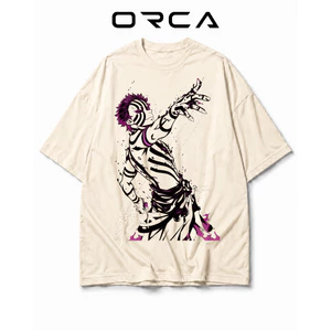 Áo thun Orca in hình Akaza Demon Slayer - Vải Cotton cao cấp - ORCA196