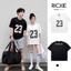 Áo Jersey Boxy Ricxie Số 23 Form Rộng Unisex Nam Nữ Áo Bóng Rổ Oversize