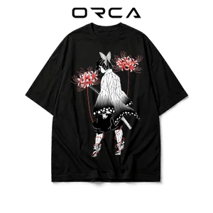 Áo thun Orca in hình Kochou Shinobu Demon Slayer - Vải Cotton cao cấp - ORCA201