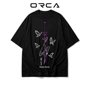 Áo thun Orca in hình Kochou Shinobu Demon Slayer - Vải Cotton cao cấp - ORCA206