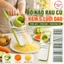 Bộ nạo rau củ quả 5 lưỡi dao kèm tay cầm