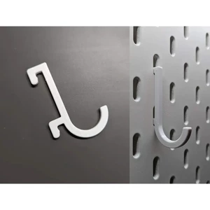 5 móc chữ S cho bảng Pegboard Skadis IKEA | Phụ Kiện Pegboard Đa Năng - Nhiều màu lựa chọn