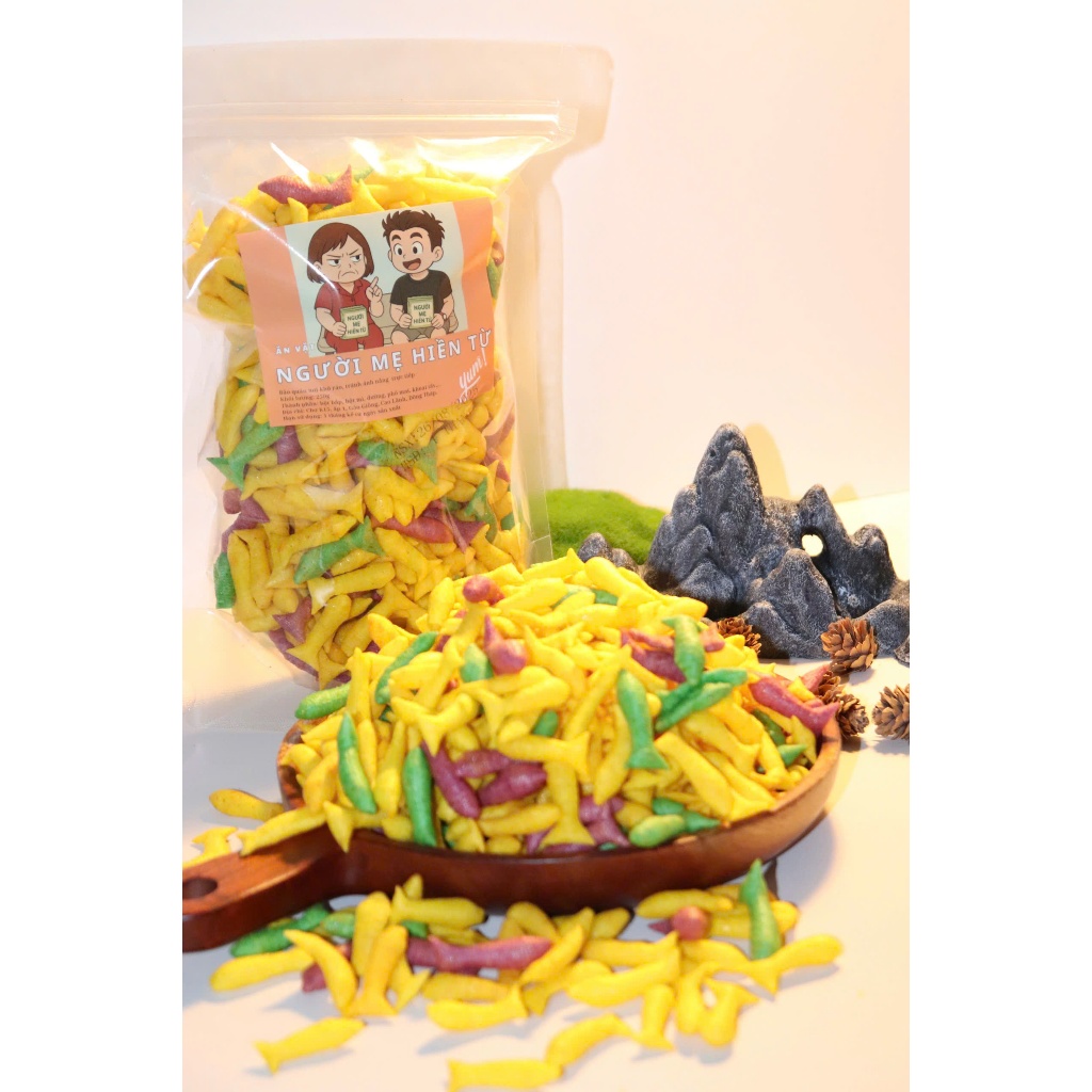 COMBO BÁNH TRÁNG + SNACK (Mỗi bịch 250gr, tổng 500gr ) [ Người Mẹ Hiền Từ ]