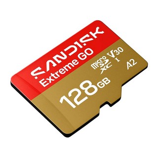 [MẪU MỚI] Thẻ nhớ MicroSDXC SanDisk Extreme GO 128GB V30 U3 A2 đọc 240MB/s ghi 120MB/s hỗ trợ 5K UHD