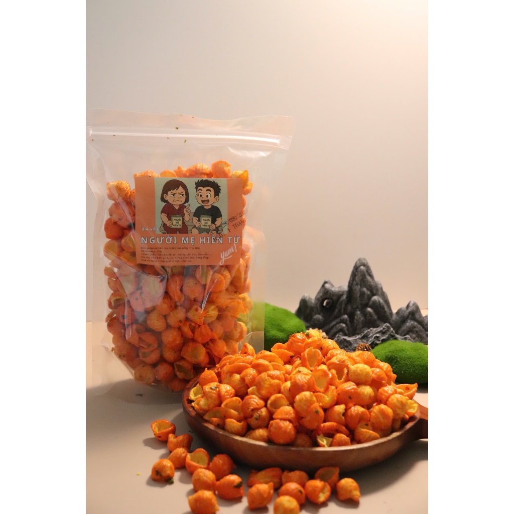COMBO BÁNH TRÁNG + SNACK (Mỗi bịch 250gr, tổng 500gr ) [ Người Mẹ Hiền Từ ]