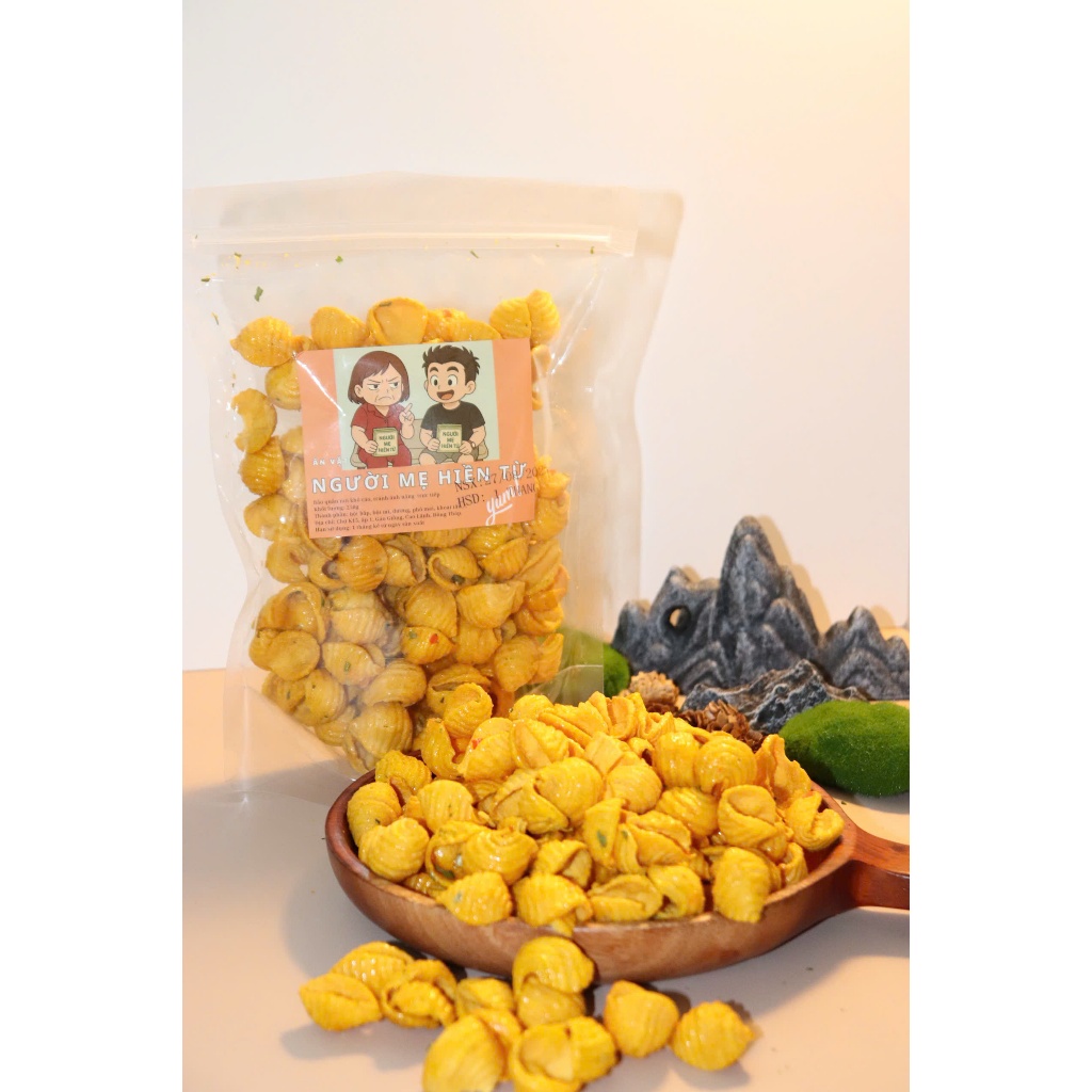 COMBO BÁNH TRÁNG + SNACK (Mỗi bịch 250gr, tổng 500gr ) [ Người Mẹ Hiền Từ ]