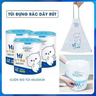 Túi đựng rác phân hủy sinh học, túi nilon đựng rác