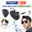 Kính Mát Nam Gọng Titan Chống Chói Cao Cấp Kính Râm Tròng Phân Cực Ngày Đêm Chống UV400 M1 POSHOP